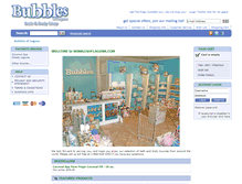 Tablet Screenshot of bubblesoflaguna.com